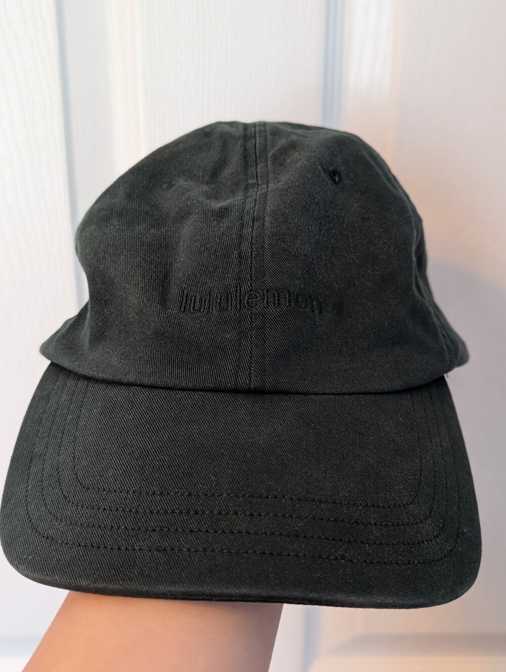 Lululemon Forest Green Embroidered Baseball Cap - Minimal Logo